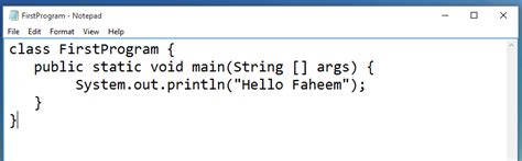 Image result for How to Write Name in Java