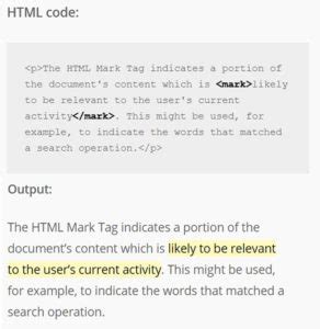 Image result for HTML Highlight Text Different Colors
