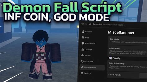 Toradh íomhá ar Script for Demonfall Krnl