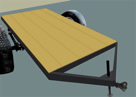 How to Build a Box Trailer On Your Trailer に対する画像結果