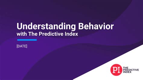 Image result for Predictive Index Guide Chart