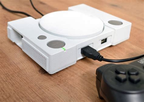 Toradh íomhá ar Raspberry Pi PS1 Case