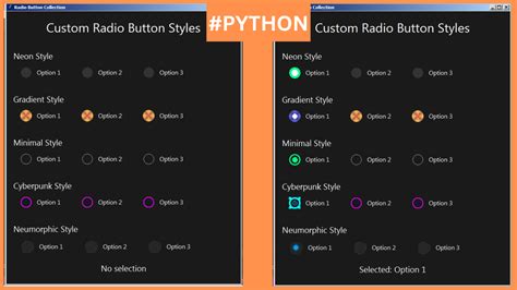 Image result for Python Tkinter Radio Buttons