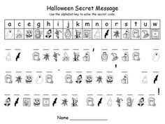 Image result for Halloween Decoder Printable