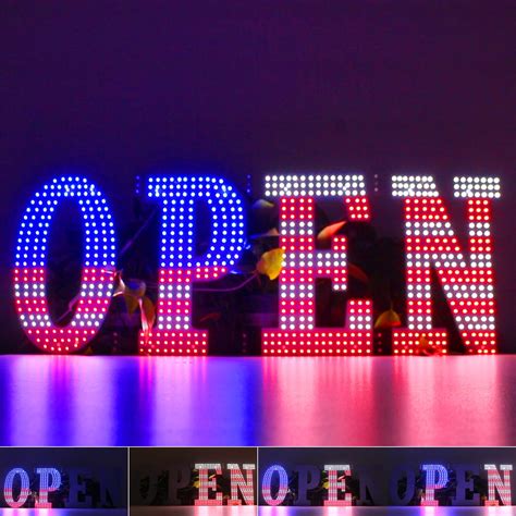 Image result for Flag LED Open Sign