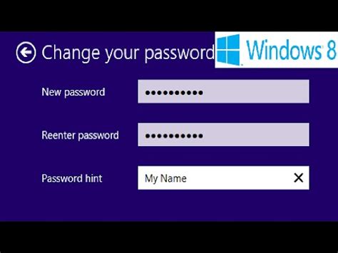 Image result for Windows 8 Password