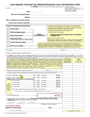 Toradh íomhá ar Court Reporter Read Back in Transcript