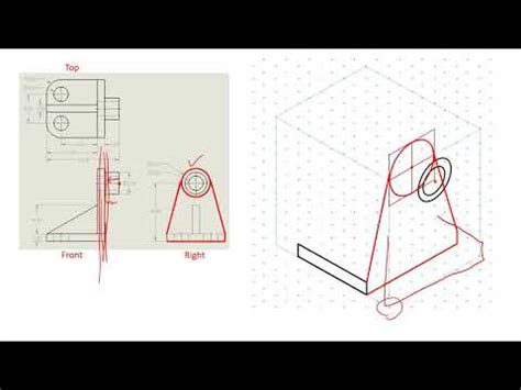 Image result for Isometric Drawing Procedure