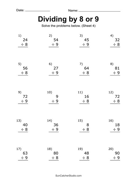Toradh íomhá ar Free Printable Math Worksheets 4th Grade