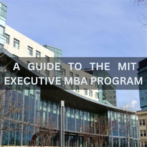 Image result for Sloan Executive MBA