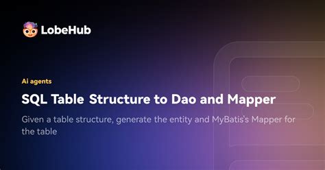 Image result for SQL Structure Map Name