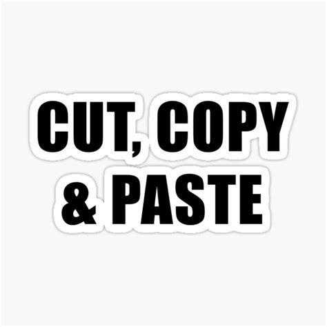 Image result for Plain Copy and Paste Sticker