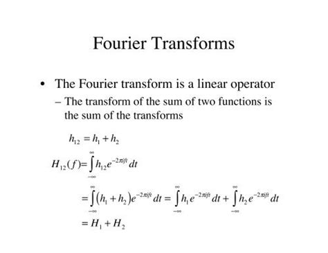 Image result for Convolution Theorem Fourier Transform