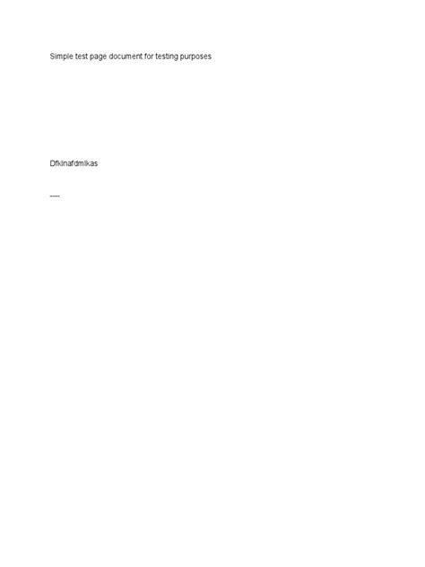 Image result for Test Text Web Page