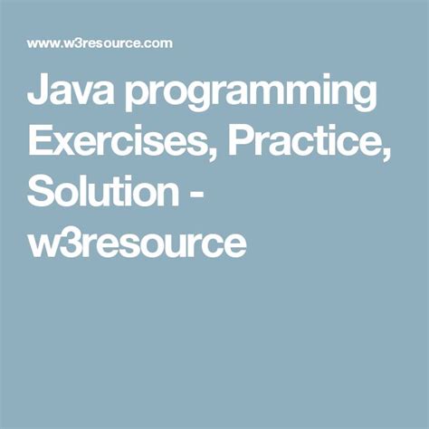 Java Programming Language Practice に対する画像結果