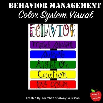 Image result for Color Chart Behavior System