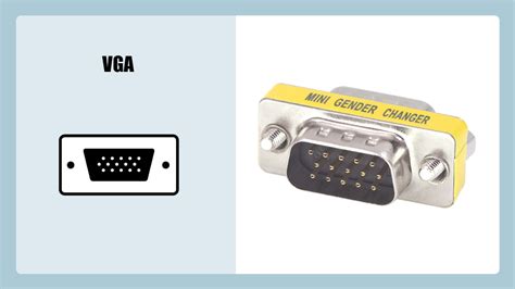 Toradh íomhá ar Different Monitor Cable Types