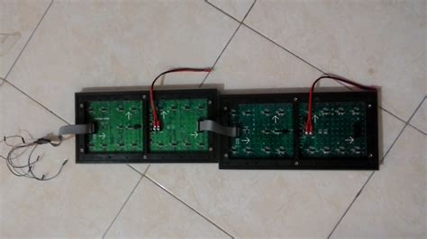 Toradh íomhá ar P10 Display Raspberry Pi Wiring