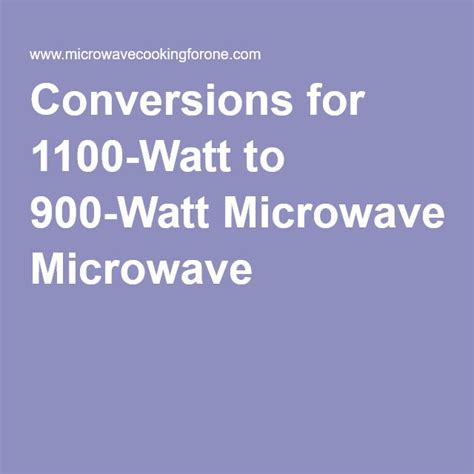 Image result for Microwave Power Conversion Table