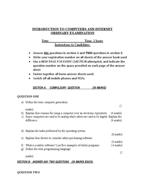 Image result for Computer Studies Microsoft Excel Paper Two Questions