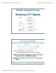 Résultat d’images pour Sampling of Continuous Time Signal