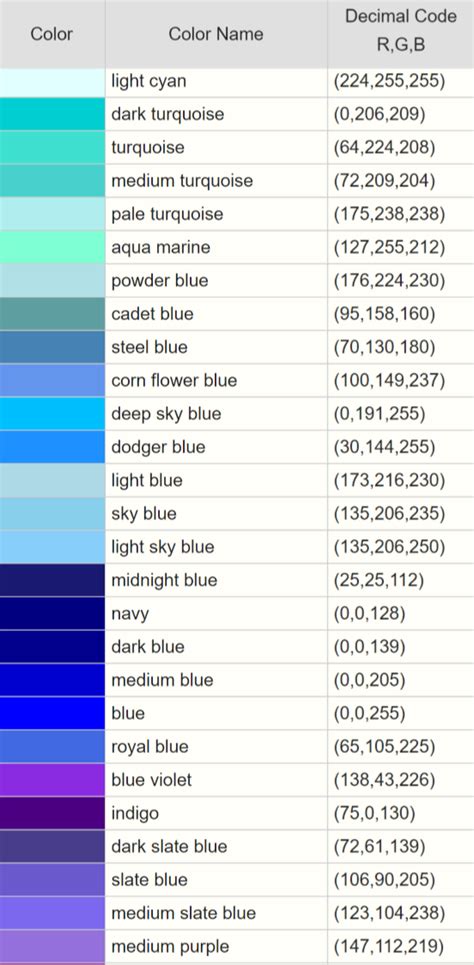 Image result for RGB Background Color Code