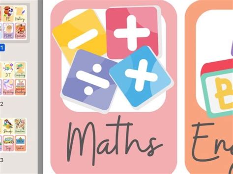 Image result for Numeracy Visual Timetable
