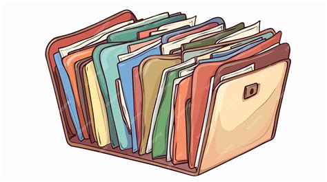 Image result for Library Folder Cartoon