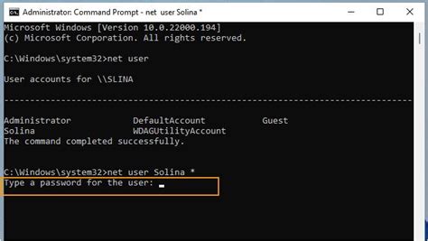 Bildergebnis für How to Change Password From Command Prompt
