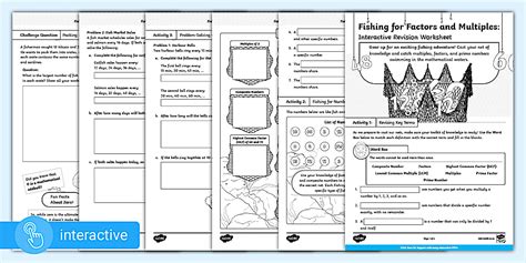 Toradh íomhá ar Subtraction Fishing Worksheet