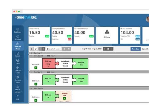 TimeTrak Employee Time Clock Software - TimeTrak Systems