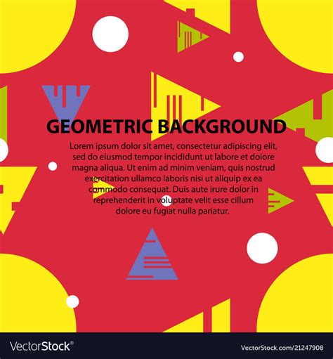 Abstract Geometric Background Pattern Part に対する画像結果