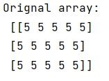 Image result for Numpy How to Fill Array with Same Columns