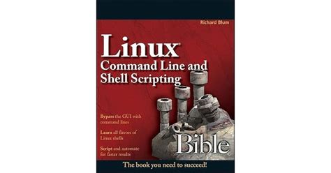 Image result for Linux Command Line and Shell Scripting Bible