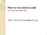 Image result for How to Run Source Code Scab