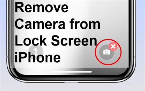 Image result for Remove Camera From Lock Screen iPhone iOS 17