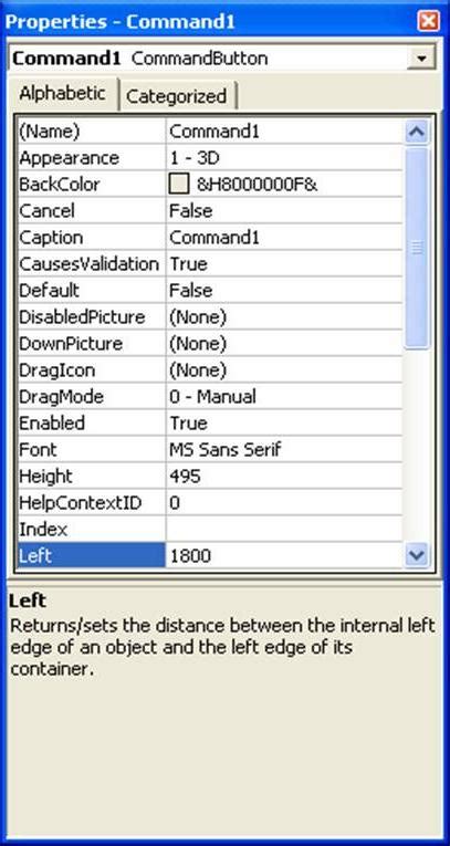 Image result for Command Button VB6
