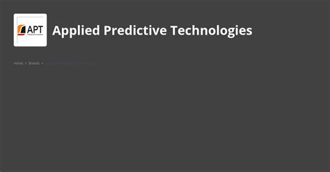 Image result for Applied Predictive Tech Testing Interface