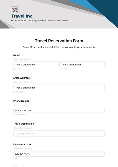 Hotel Reservation Form に対する画像結果