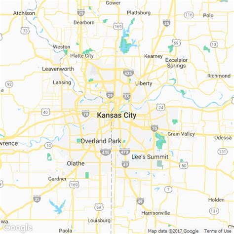 Image result for KC MO Zip Code Map