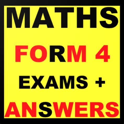 Image result for Form 4 Maths Topics