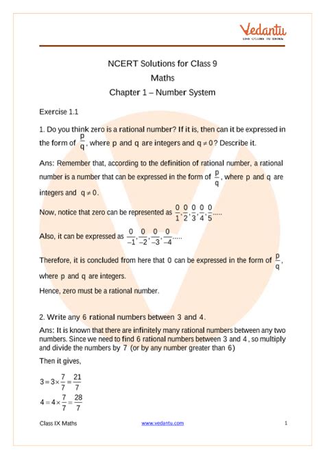 Afbeeldingsresultaten voor Number System Class 9th Maths Picture