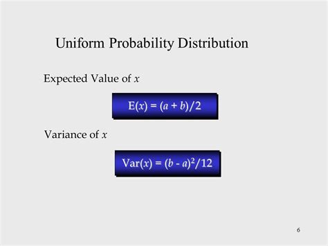 Image result for Uniform Distribution Expected Value Formula