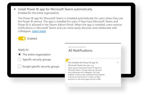 Image result for Teams Add Power Bi App