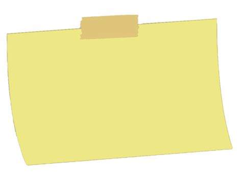Toradh íomhá ar Small Yellow Sticky Notes