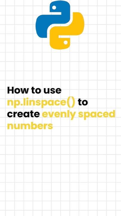 Toradh íomhá ar Python How to Create Range of Evenly Spaced Numbers