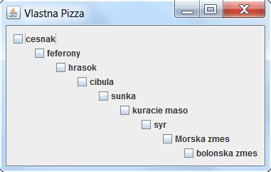 Toradh íomhá ar Java JCheckBox UI