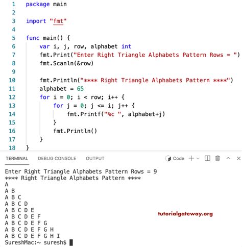 Image result for C# Program to Print Alphabet Triangle