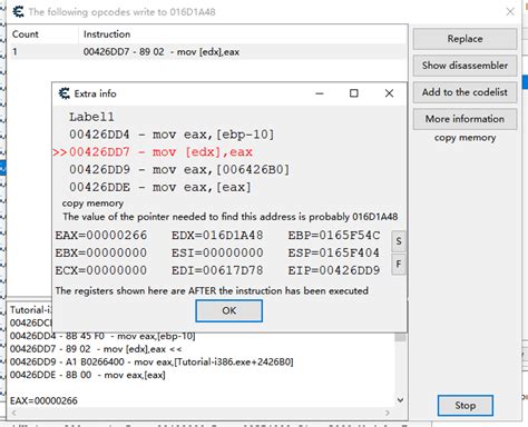 Image result for Find Code Near Code Cheat Engine