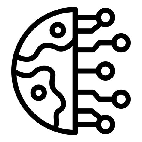 Toradh íomhá ar Digitalization Icon Cartoon